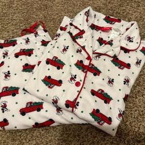 Mickey Mouse Christmas Pajamas Women’s XS